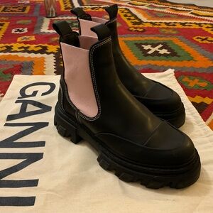 Ganni Chelsea Ankle Boots
